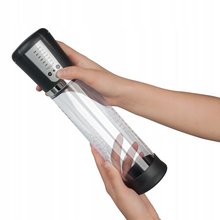 Vacuum pump to increase penis size