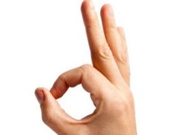 Finger ring to practice increasing penis size
