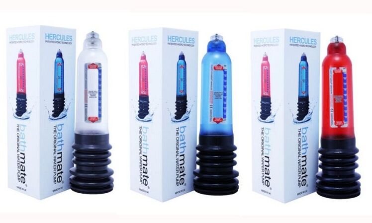 Hydraulic pump to increase penis size